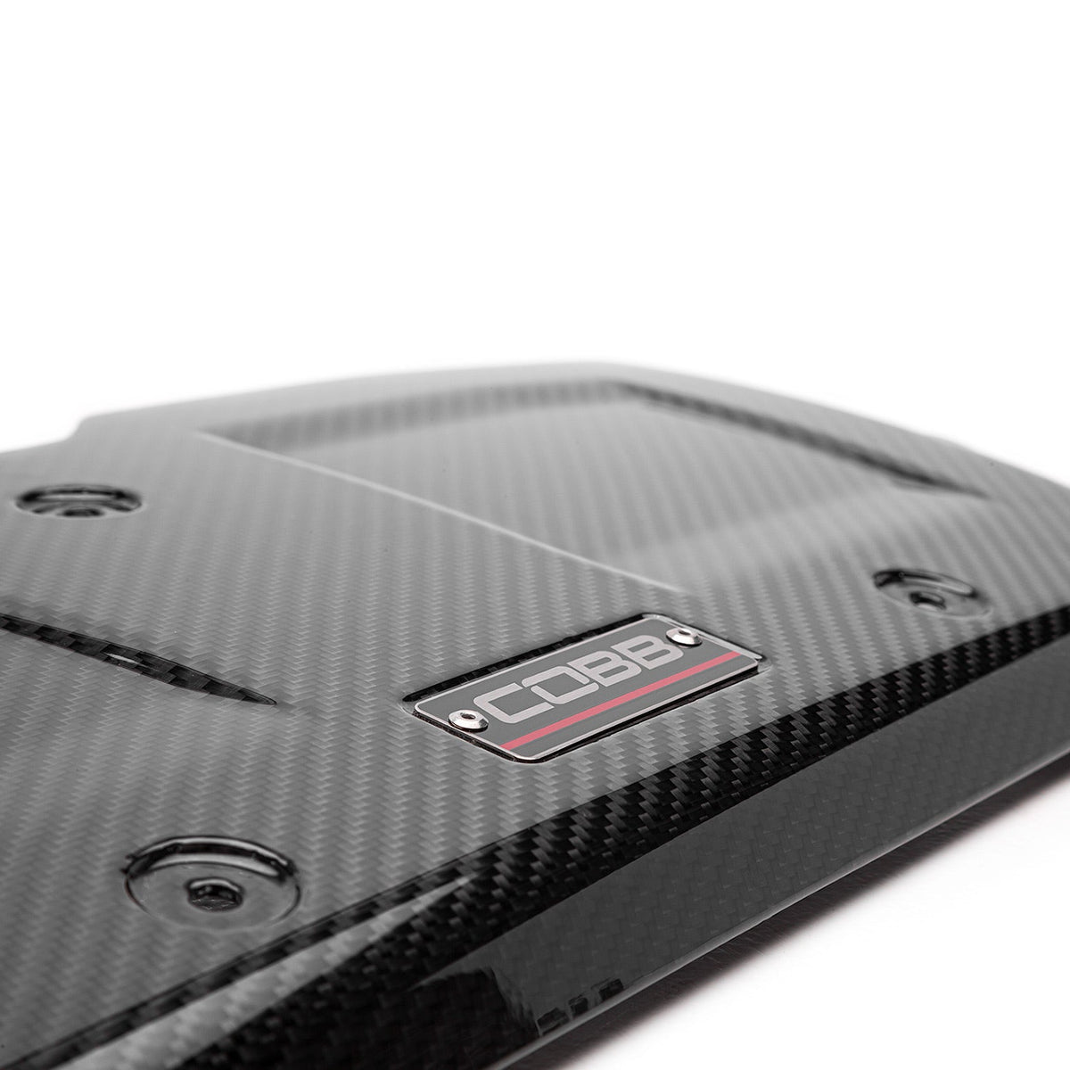 Cobb Redline Carbon Fiber Engine Cover - Gloss Finish - 2015-2021 Subaru WRX
