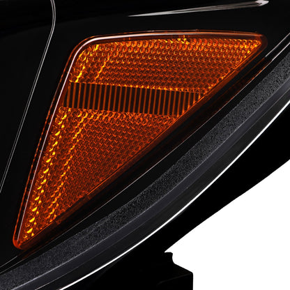 Spec-D Version 2 LED Bar Style Projector Headlights w/ Switchback & Sequential Turn Signal - DRL LED Bar / Gloss Black Housing / Clear Lens - 2015-2021 Subaru WRX/STI (FOR FACTORY HALOGEN HEADLIGHT WITHOUT LED DRL MODELS ONLY)