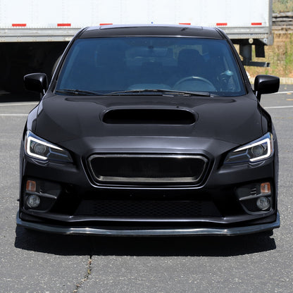 Spec-D Version 2 LED Bar Style Projector Headlights w/ Switchback & Sequential Turn Signal - DRL LED Bar / Gloss Black Housing / Clear Lens - 2015-2021 Subaru WRX/STI (FOR FACTORY HALOGEN HEADLIGHT WITHOUT LED DRL MODELS ONLY)