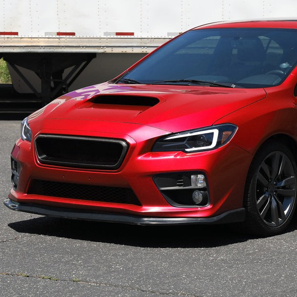 Spec-D Version 2 LED Bar Style Projector Headlights w/ Switchback & Sequential Turn Signal - DRL LED Bar / Gloss Black Housing / Smoked Lens - 2015-2021 Subaru WRX/STI (FOR FACTORY HALOGEN HEADLIGHT WITHOUT LED DRL MODELS ONLY)