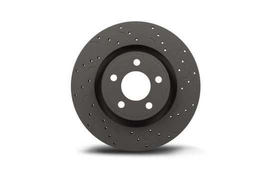 Hawk Front Cross Drilled and Slotted w/ Performance Ceramic Pads Kit - 2008-2015 Subaru STI