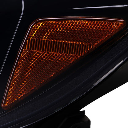 Spec-D Version 2 LED Bar Style Projector Headlights w/ Switchback & Sequential Turn Signal - DRL LED Bar / Gloss Black Housing / Smoked Lens - 2015-2021 Subaru WRX/STI (FOR FACTORY HALOGEN HEADLIGHT WITHOUT LED DRL MODELS ONLY)