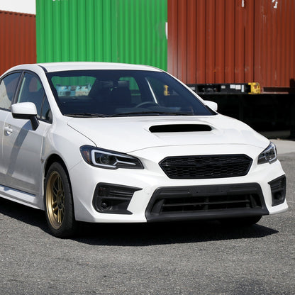 Spec-D Version 2 LED Bar Style Projector Headlights w/ Switchback & Sequential Turn Signal - DRL LED Bar / Matte Black Housing / Clear Lens - 2015-2021 Subaru WRX/STI (FOR FACTORY HALOGEN HEADLIGHT WITHOUT LED DRL MODELS ONLY)