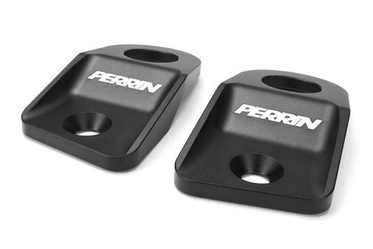 PERRIN Upper Radiator Bracket Set - Black 2015-2021 Subaru WRX/STI / 2013-2017 Crosstrek / 2012-2016 Impreza