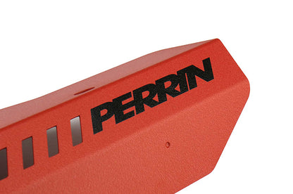 PERPSP-ENG-150RD Perrin Pulley Cover Red - 2002-2007 Subaru WRX / 2004-2021 Subaru STI,