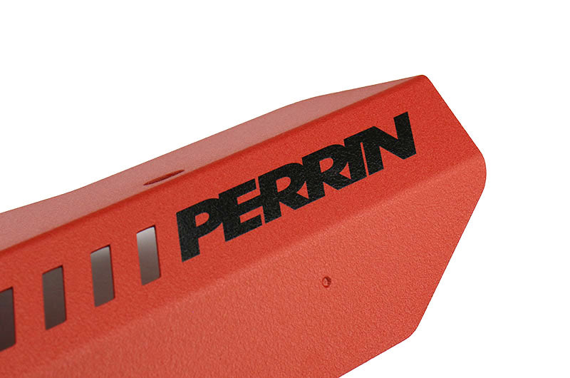 PERPSP-ENG-150RD Perrin Pulley Cover Red - 2002-2007 Subaru WRX / 2004-2021 Subaru STI,