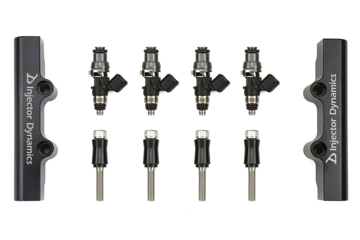Injector Dynamics Fuel Injectors 1300cc w/ Top Feed Fuel Rails - 2004-2006 Subaru STI / 2005-2006 Legacy GT