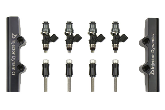 Injector Dynamics Fuel Injectors 1300cc w/ Top Feed Fuel Rails - 2004-2006 Subaru STI / 2005-2006 Legacy GT