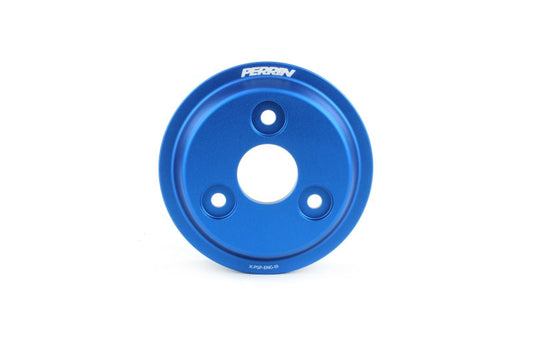 PERRIN Lightweight Water Pump Pulley - Blue 2022-2025 Subaru WRX / 2021-2025 Crosstrek / 2020-2025 LGT/OBXT/FXT
