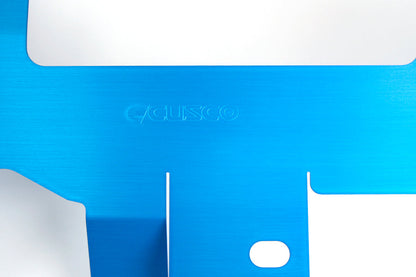 Cusco Radiator Cooling Plate - Blue - 2006-2007 Subaru STI