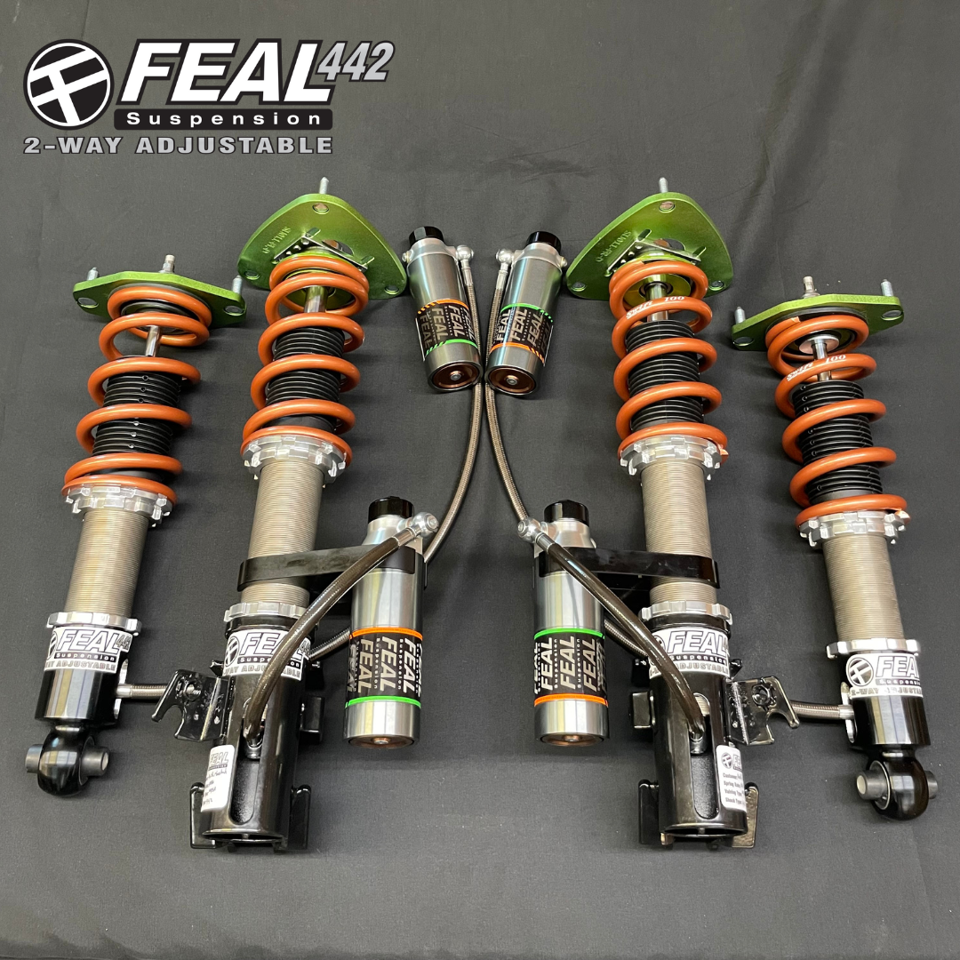 Feal Suspension Coilovers - 1-Way - 2008-2014 Subaru WRX (GH/GV/GJ)