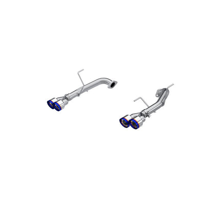 MBRP 2.5in T304 Stainless Steel Cat-Back - Dual Split Rear Exit w/ Quad BE Tips - 2022-2026 Subaru WRX