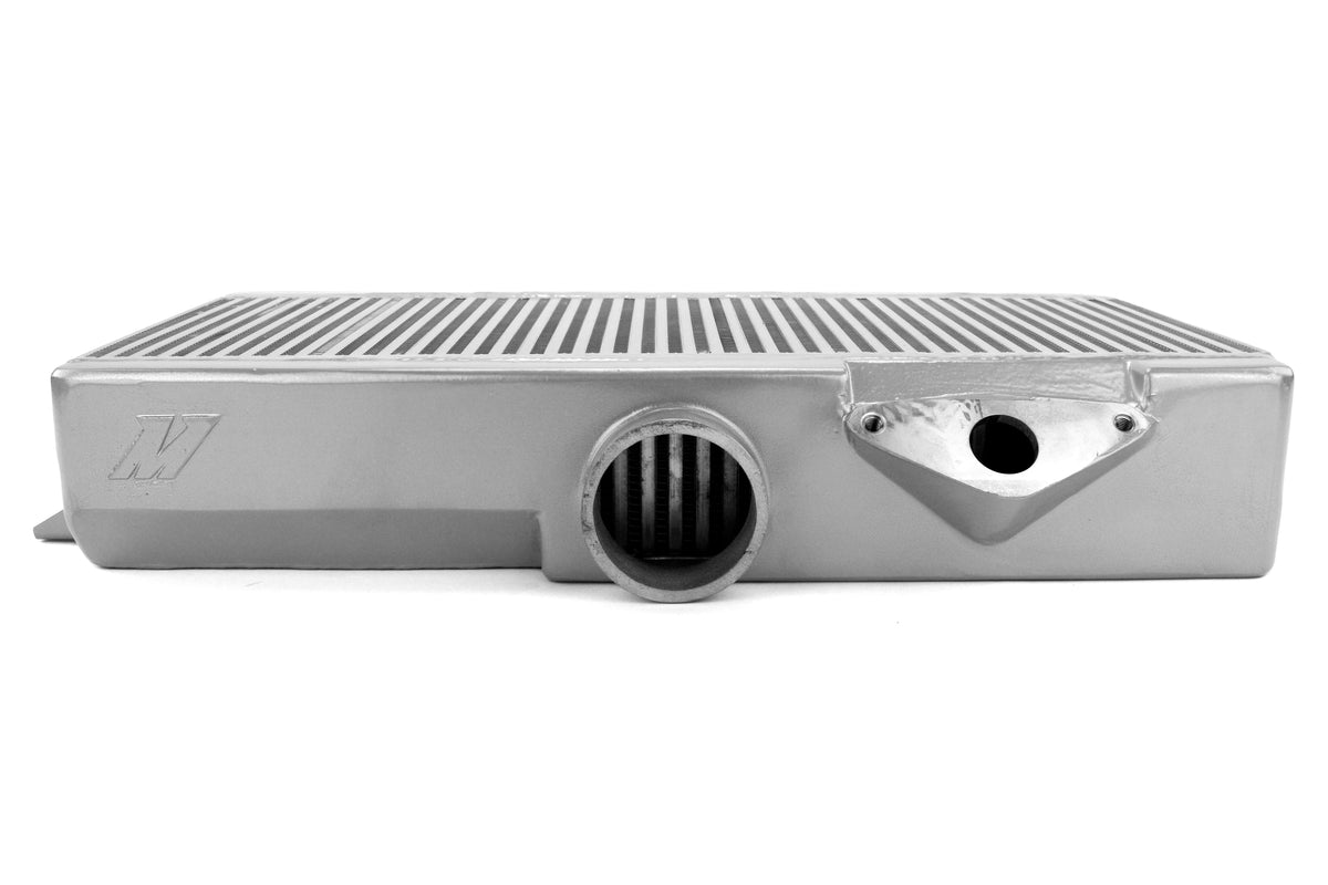 MIMMMTMIC-STI-08SLBL Mishimoto Performance Top Mount Intercooler Kit - 2015+ STI-Silver with Blue Hose,