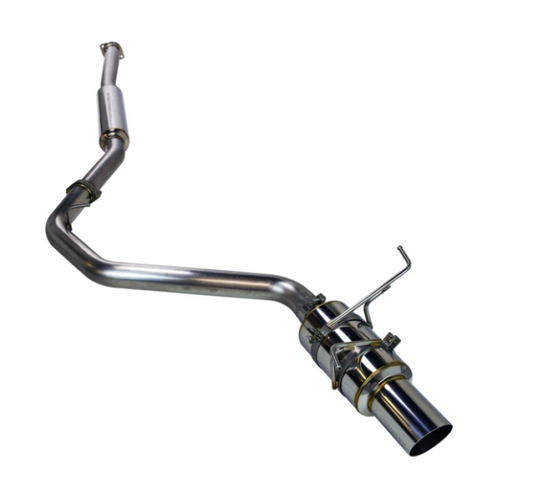 Remark R1 Spec Single-Exit Stainless Catback Exhaust (Resonated) - 2015-2021 Subaru WRX / STI (VA)