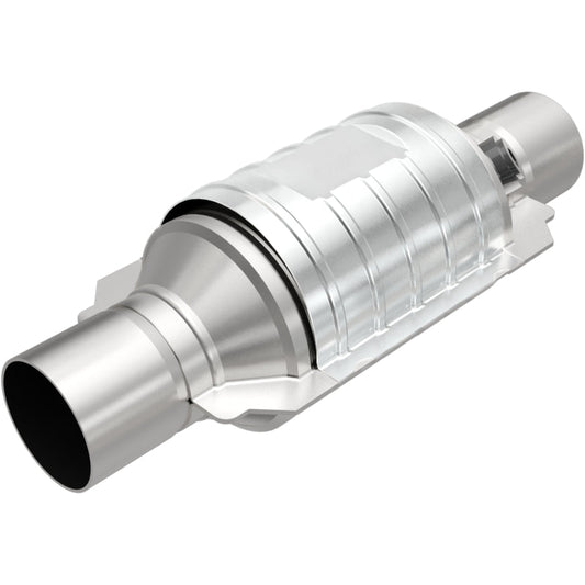 MagnaFlow HM Grade 3-Way Universal Catalytic Converter-  2.00in w/ single O2