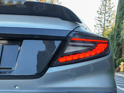 OLM Phantom-Spec LED Taillights (Clear Lens White Optic) - 2022+ WRX