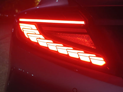 OLM Phantom-Spec LED Taillights (Smoke Lens White Optic) - 2022+ WRX