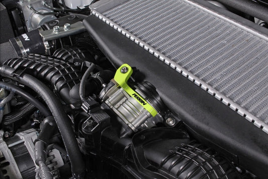 PERRIN TMIC Bracket - Neon Yellow 2022-2025 Subaru WRX / 2019-2025 Ascent / 2020-2025 Outback & Legacy Turbo
