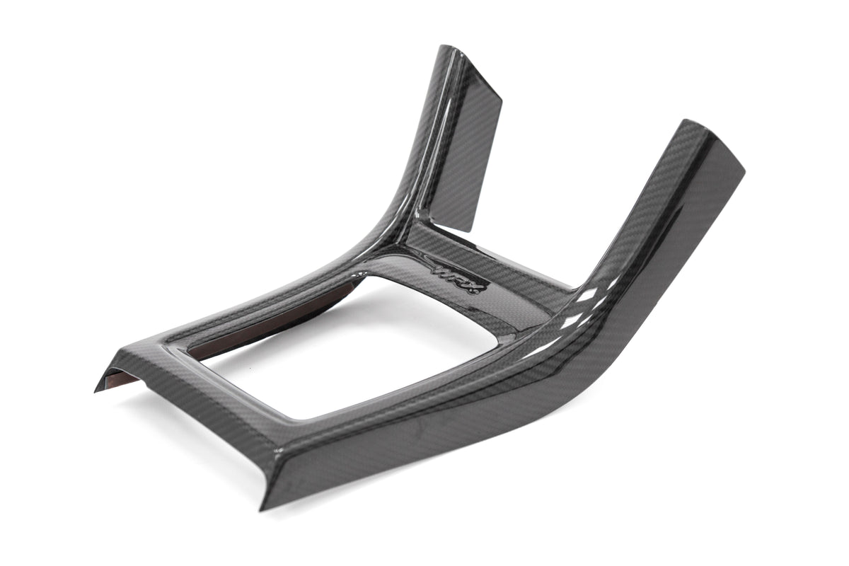 OLM LE Dry Carbon MT Shifter Console Cover - 2015-2021 Subaru WRX (MT)