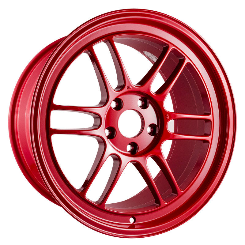 Enkei RPF1 18x9.5 5x114.3 38mm Offset 73mm Bore - Competition Red (Single Wheel) (STI w/ Brembos Require Wheel Spacers)