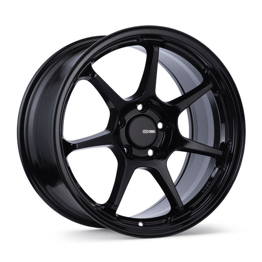 Enkei TS-7 18x9.5 5x120 45mm Offset 72.6mm Bore - Gloss Black (Single Wheel)