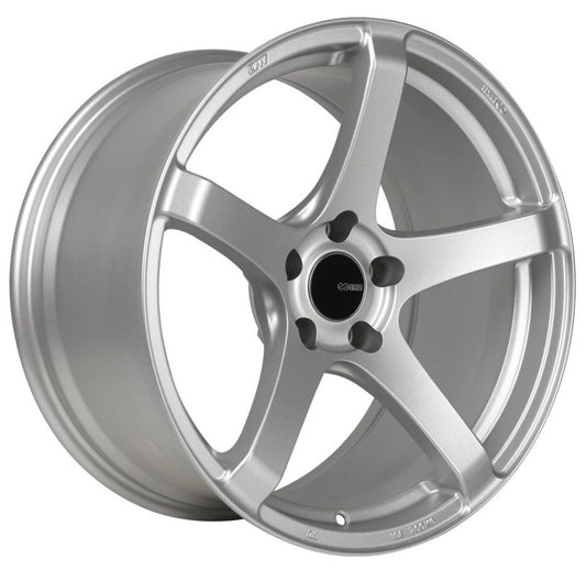 Enkei Kojin 18x9.5 35mm Offset 5x120 Bolt Pattern 72.6mm Bore - Matte Silver (Single Wheel)