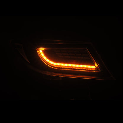 AlphaRex LUXX-Series LED Tail Lights - Alpha Black - 2022-2024 Toyota GR86 / Subaru BRZ