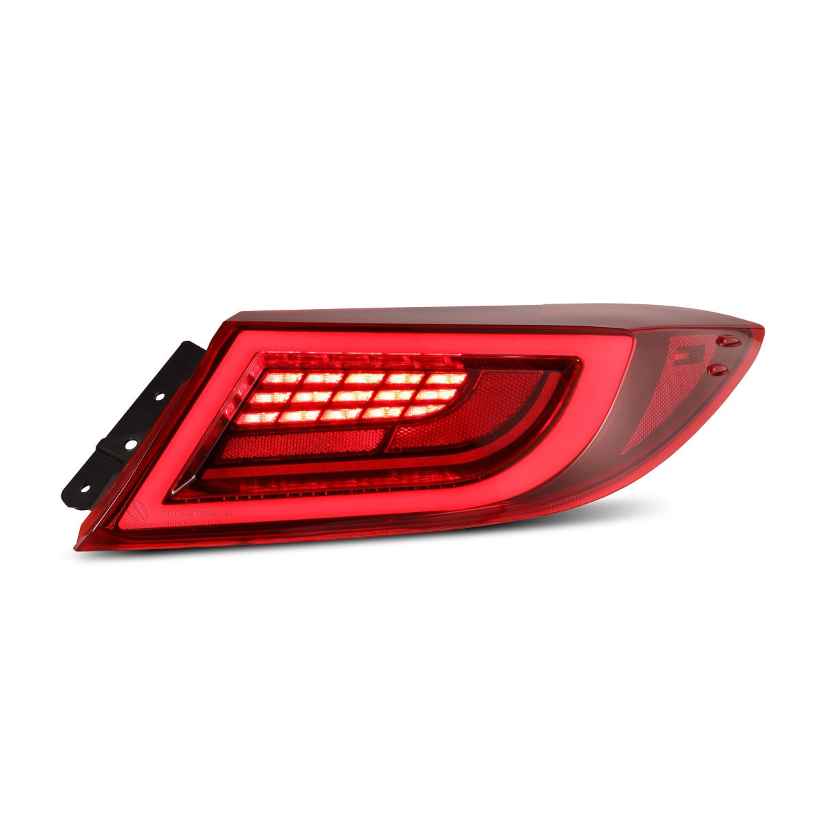 AlphaRex LUXX-Series LED Tail Lights - Vivid Red - 2022-2024 Toyota GR86 / Subaru BRZ