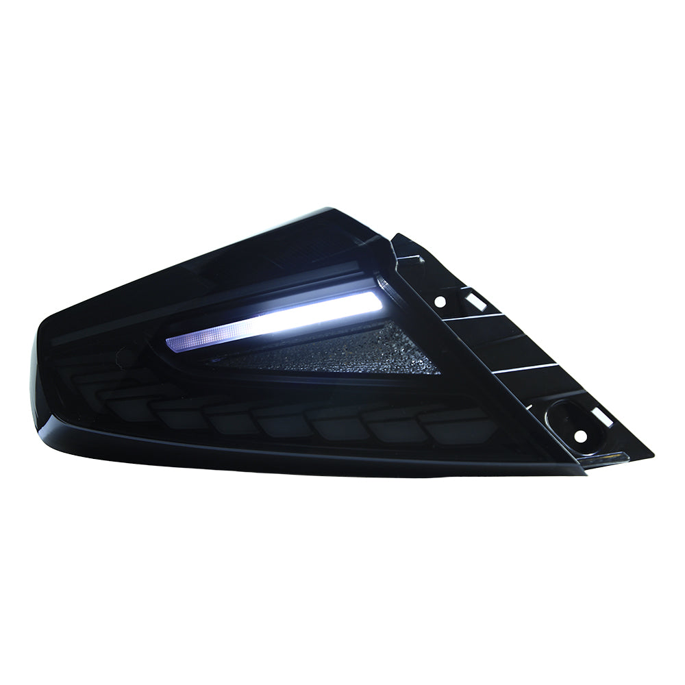 OLM Phantom-Spec LED Taillights (Smoke Lens White Optic) - 2022+ WRX