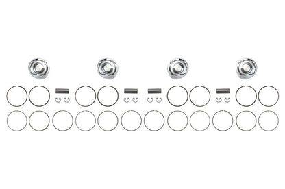 CP Piston & Ring Set - Bore (99.5mm) CR (8.2)  Set of 4 - Subaru EJ257 2004-2021 STI