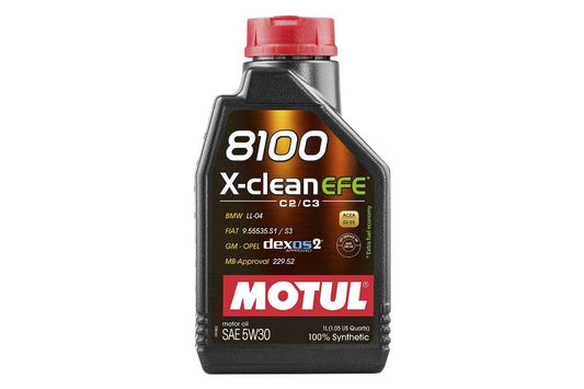MTL109470 Motul 8100 X-Clean EFE 5W30 1L,