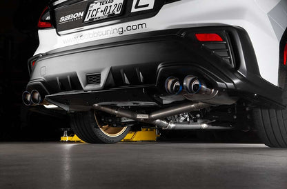 COBB Titanium Cat-Back Exhaust System - 2022-2024 Subaru WRX