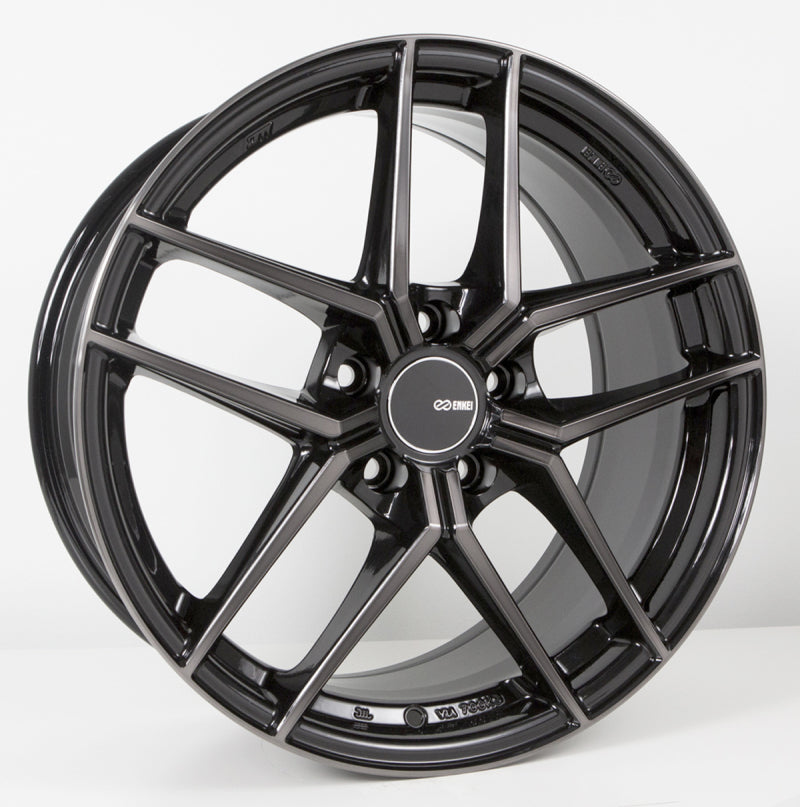 Enkei TY5 19x9.5 5x114.3 35mm Offset 72.6mm Bore - Pearl Black (Single Wheel)