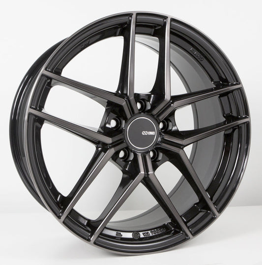 Enkei TY5 18x8.5 5x114.3 50mm Offset 72.6mm Bore - Pearl Black (Single Wheel)
