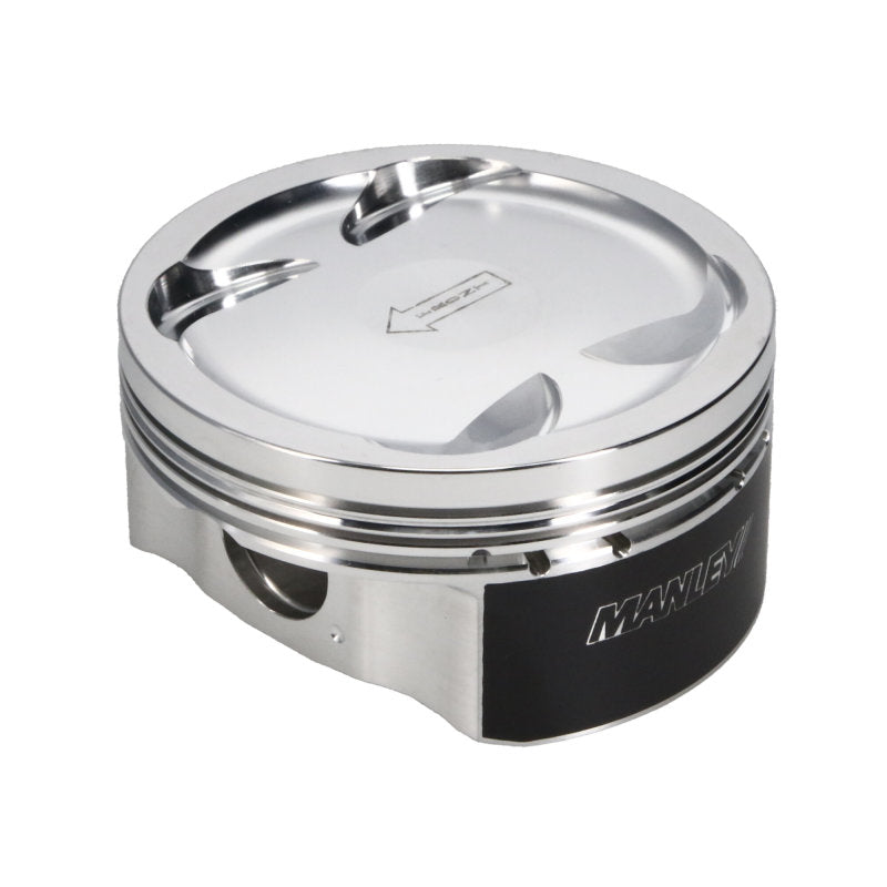 Manley 83mm Stroker 99.5mm STD Bore 9.8:1 Dish Piston Set with Rings - 2004-2021 Subaru STi (EJ257)