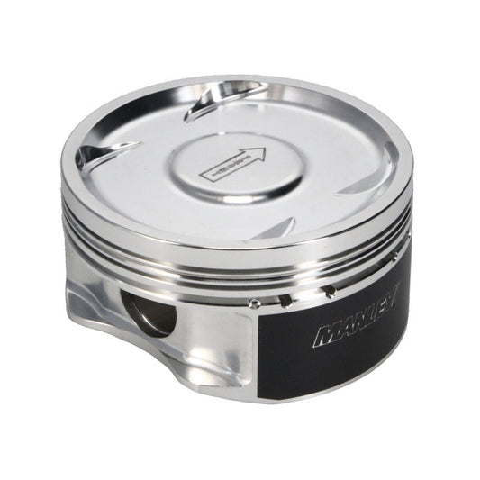 Manley 75mm DE-STROKED 99.75mm +.25mm Bore 8.5:1 Dish Piston Set w/ Rings - 2004-2021 Subaru STi (EJ257)