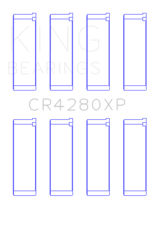 King Engine Bearings 48mm Rod (Size +.025) Performance Rod Bearing Set - Subaru EJ Models (inc. 2002-2014 WRX / 2004-2021 STI)