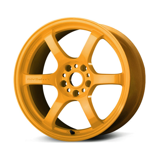 Gram Lights 57DR 17x9.0 +38 5x114.3 Mach Yellow - 2005-2007 Subaru STI