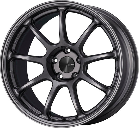 Enkei PF09 18x9.5 5x114.3 40mm Offset 75mm Bore - Dark Silver (Single Wheel)