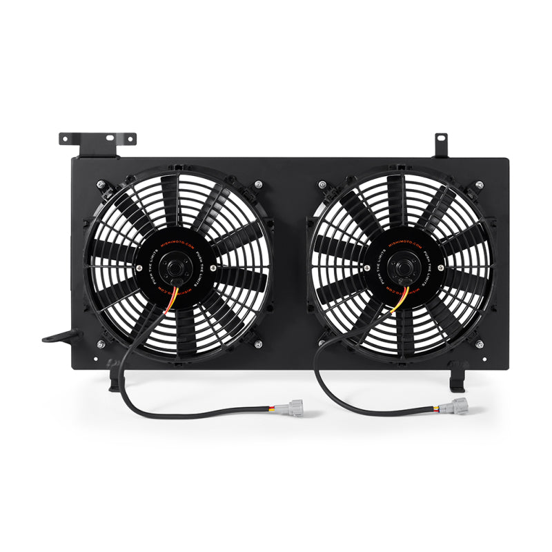 Mishimoto PNP Aluminum Fan Shroud - Black - 2008-2014 Subaru WRX / 2008-2015 STI