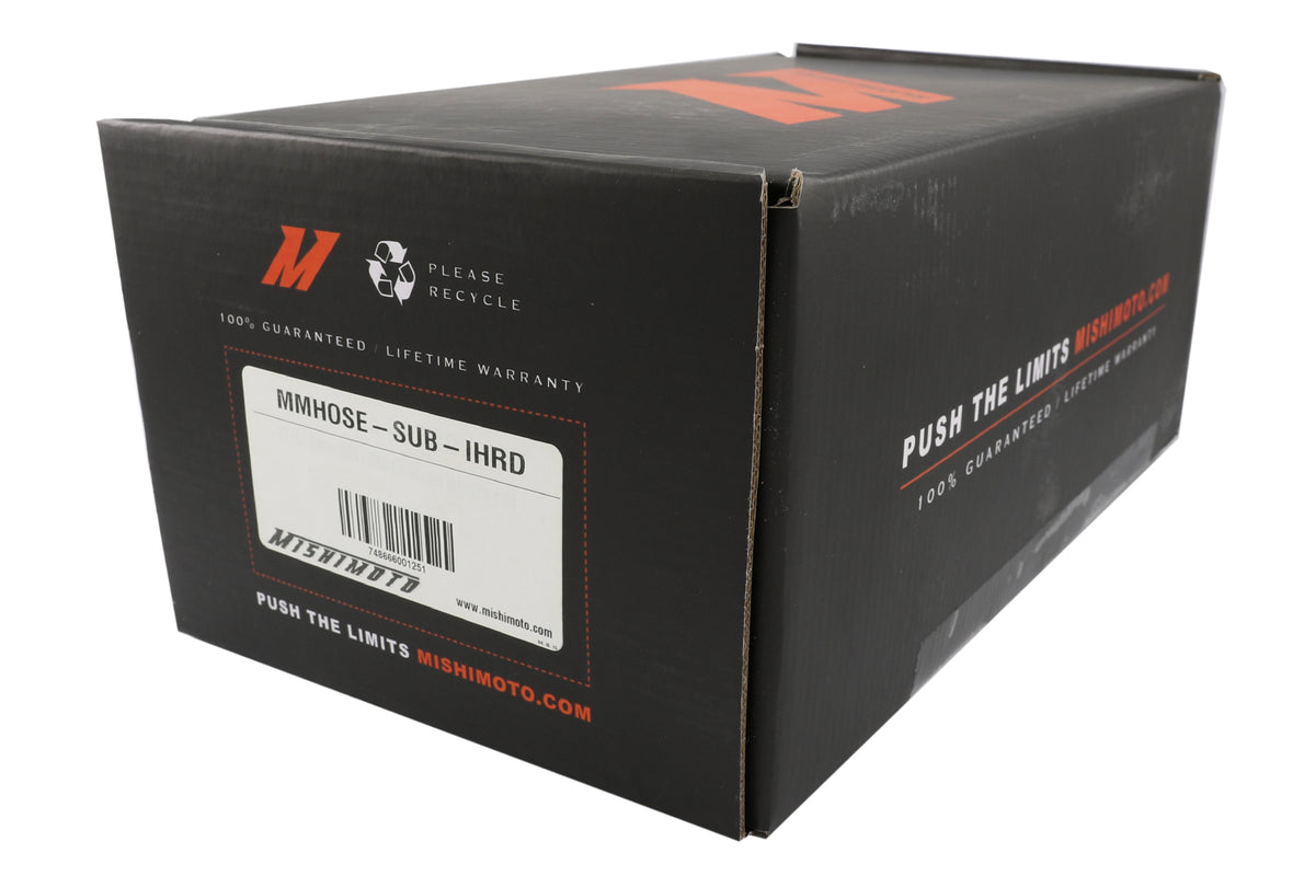 MIMMMHOSE-SUB-IHRD Mishimoto Silicone Air Induction Hose - 2015+ WRX / 2015+ STI-Red,