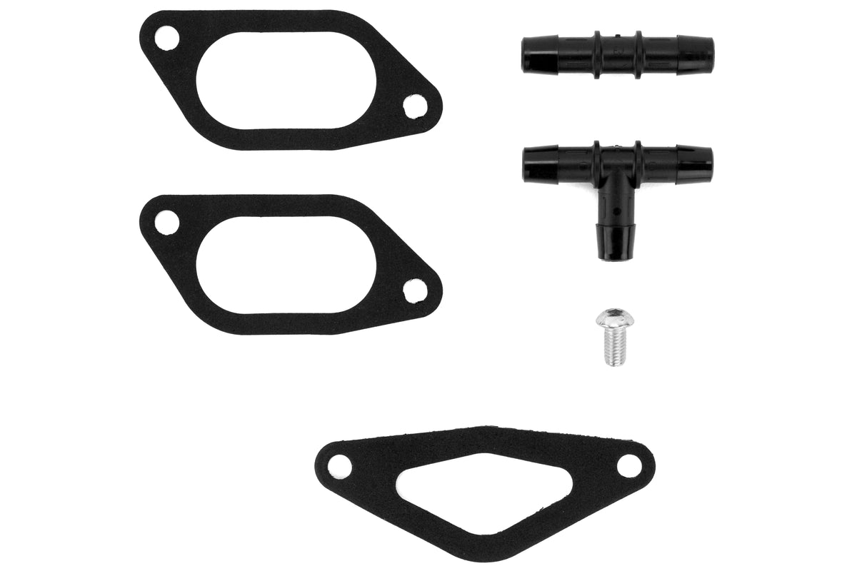 MIMMMTMIC-STI-08BKBK Mishimoto Performance Top Mount Intercooler Kit - 2015+ STI-Black with Black Hose,