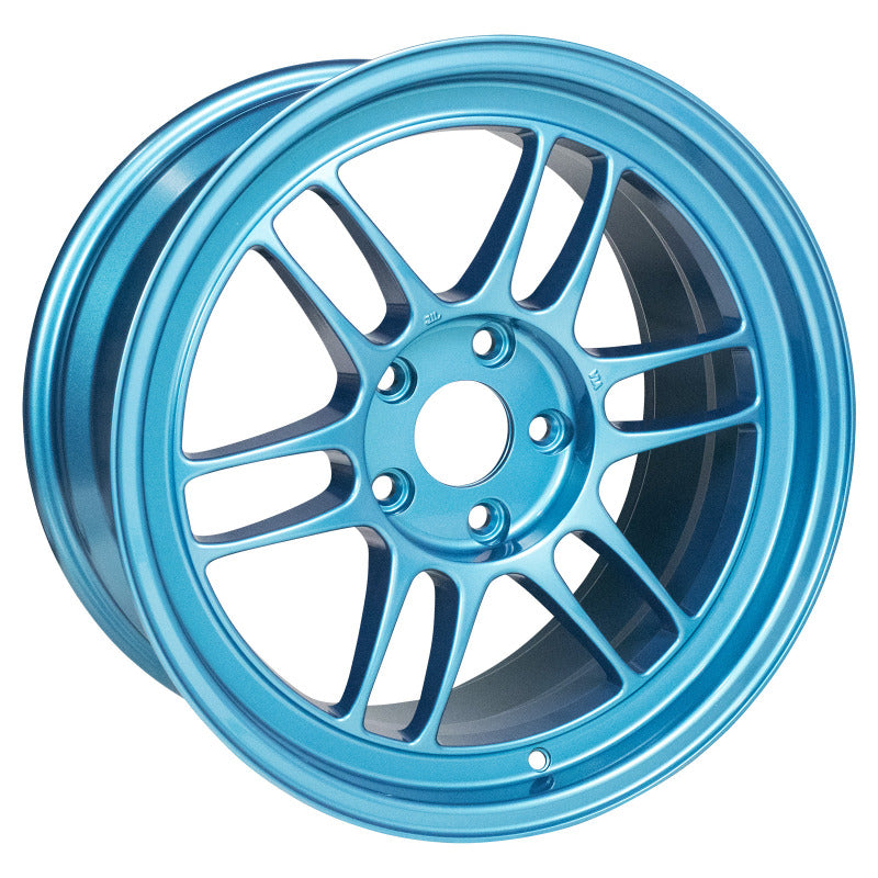 Enkei RPF1 17x9 5x114.3 35mm Offset 73mm Bore-  Emerald Blue (Single Wheel)