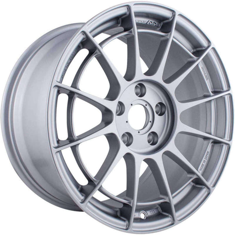 Enkei NT03RR 17x9.0 5x114.3 +35mm Offset - Matte Sparkle Silver - 2005-2007 Subaru STI