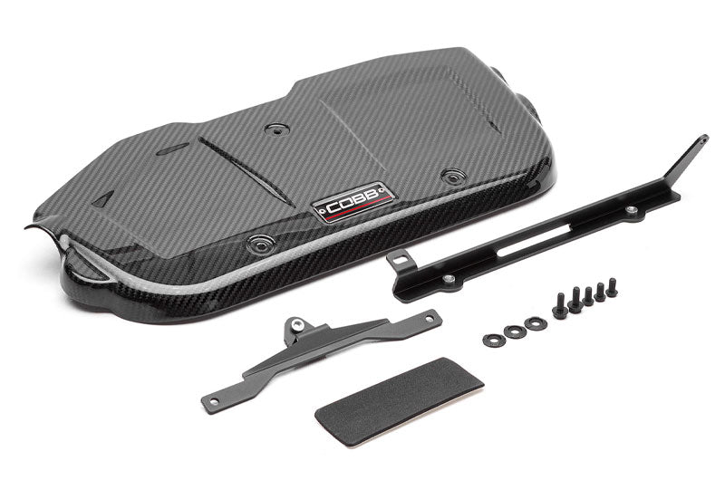 Cobb Redline Carbon Fiber Engine Cover - Gloss Finish - 2015-2021 Subaru WRX