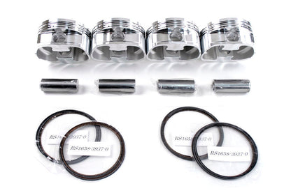 CP Piston & Ring Set - Bore (100mm) CR (8.2)  Set of 4 - Subaru EJ257 2004-2021 STI