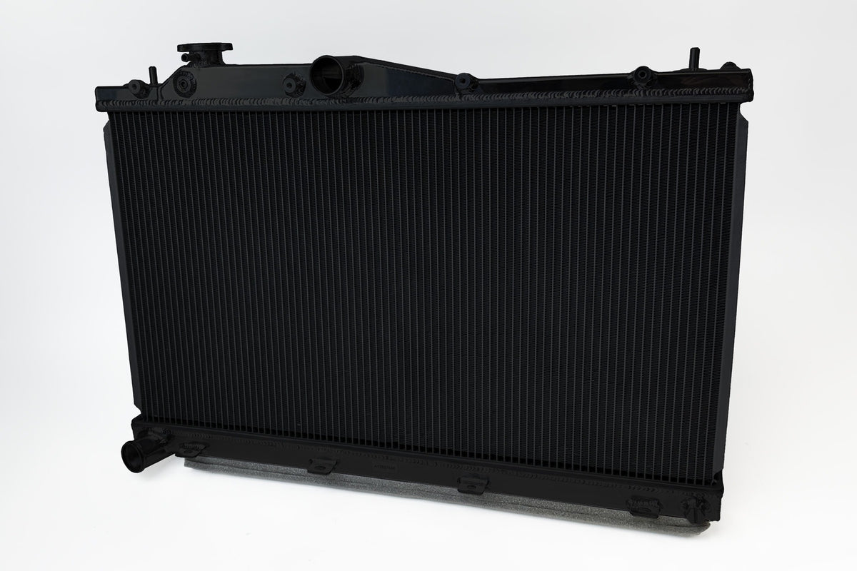 CSF High-Performance All-Aluminum Radiator - Satin Black - 2022-2024 Subaru WRX