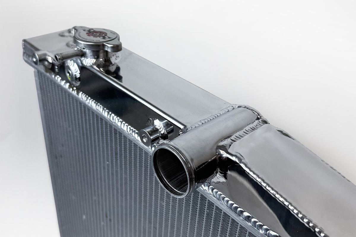 CSF High-Performance All-Aluminum Radiator - Mirror Silver - 2022-2024 Subaru WRX