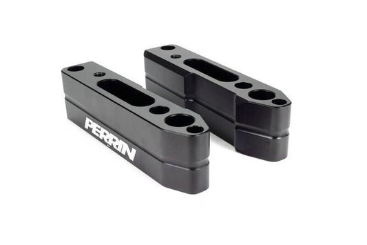 PERRIN 15-21 Subaru WRX/STI Front Mount Intercooler Bracket - Black - 2015-2021 Subaru WRX / STI