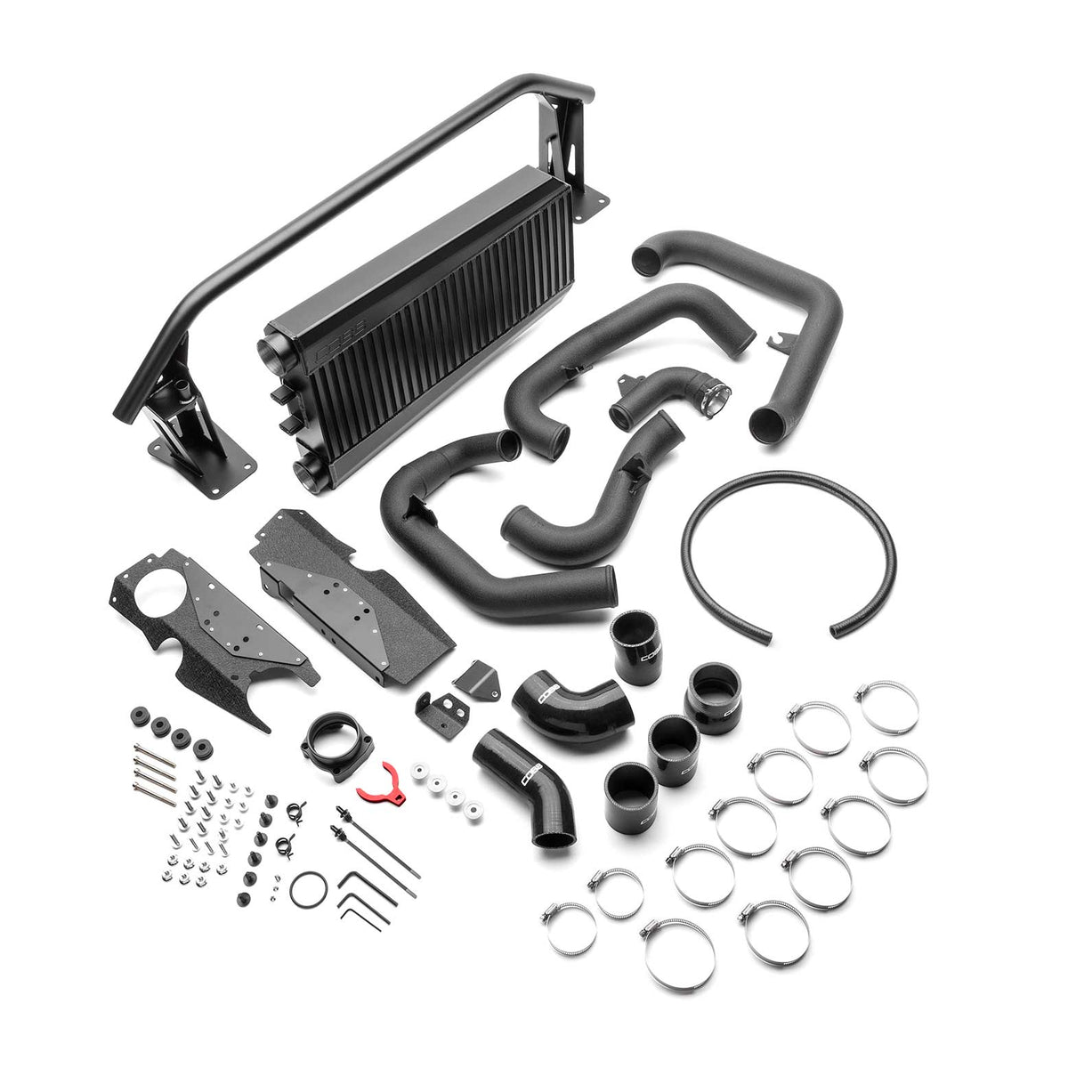 Cobb Front Mount Intercooler Core & Bumper Beam - Black - 2022-2026 Subaru WRX